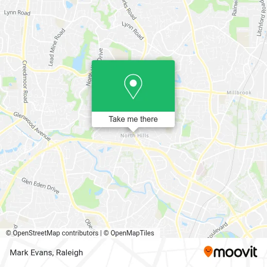 Mark Evans map