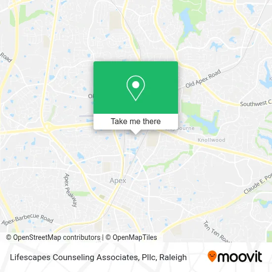 Lifescapes Counseling Associates, Pllc map