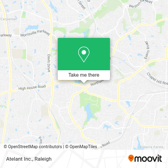 Atelant Inc. map