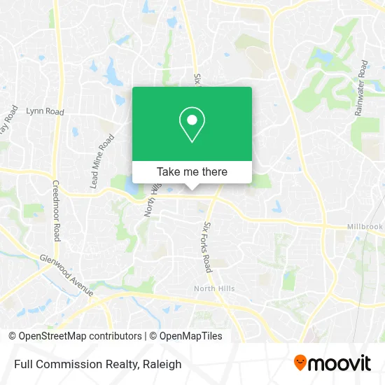 Full Commission Realty map