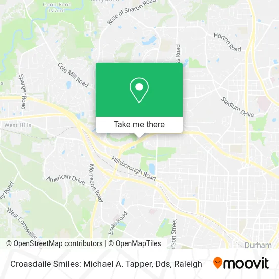 Croasdaile Smiles: Michael A. Tapper, Dds map