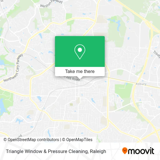 Triangle Window & Pressure Cleaning map