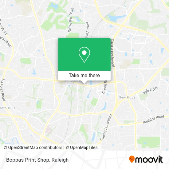 Boppas Print Shop map