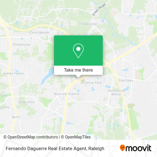 Fernando Daguerre Real Estate Agent map