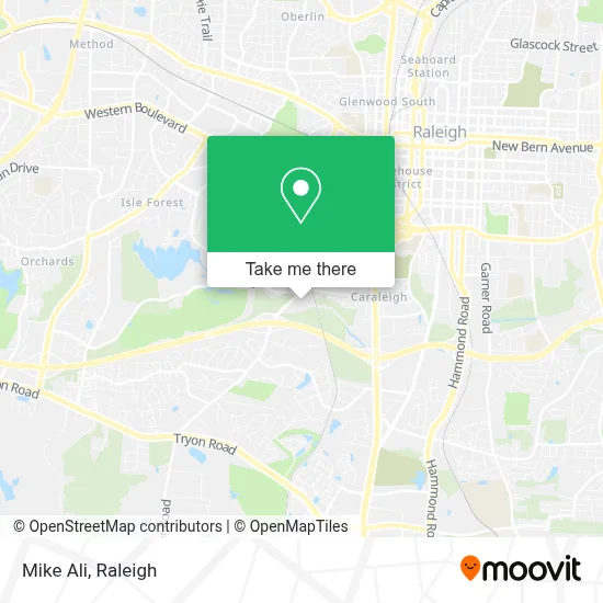 Mike Ali map