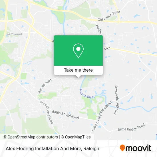 Alex Flooring Installation And More map