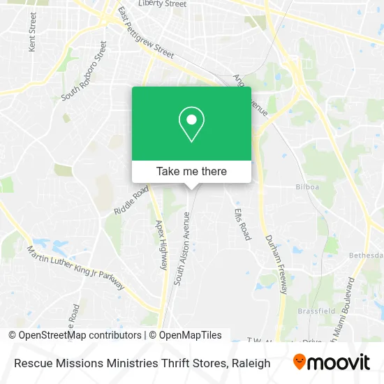 Rescue Missions Ministries Thrift Stores map