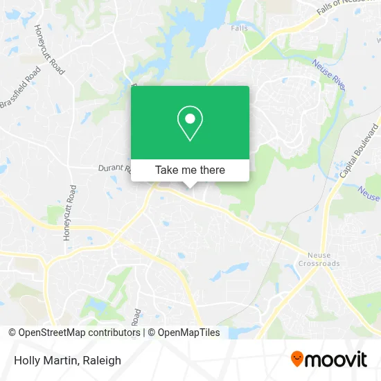 Holly Martin map