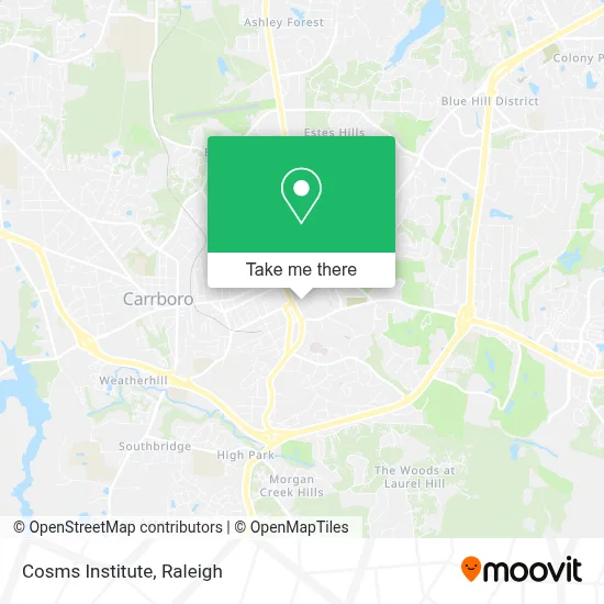 Cosms Institute map