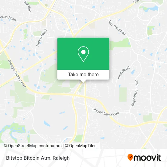Mapa de Bitstop Bitcoin Atm