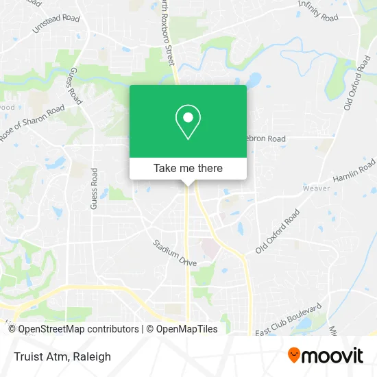 Truist Atm map