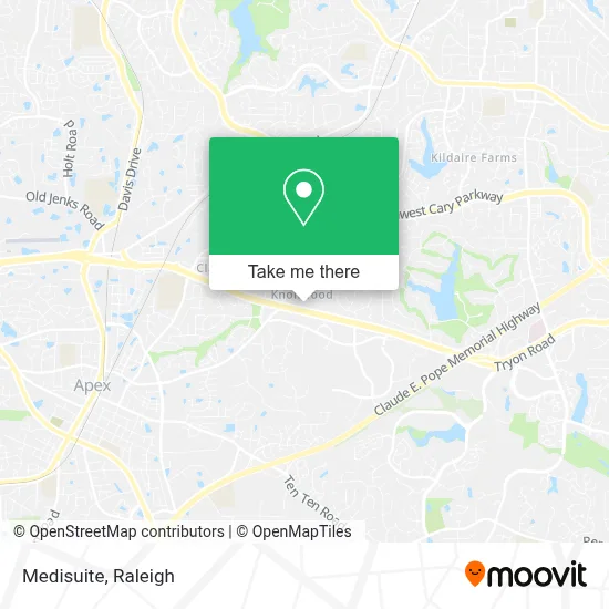 Medisuite map