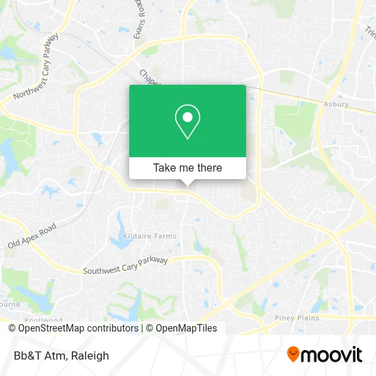 Bb&T Atm map