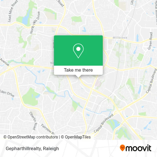 Gepharthillrealty map