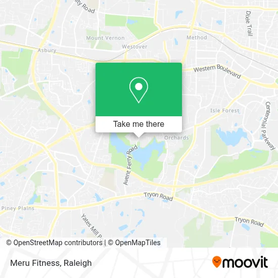 Meru Fitness map
