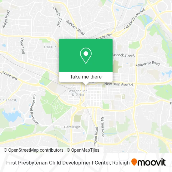 First Presbyterian Child Development Center map