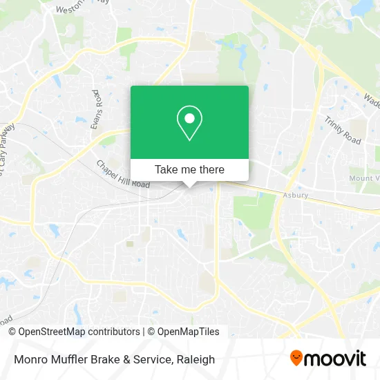 Monro Muffler Brake & Service map