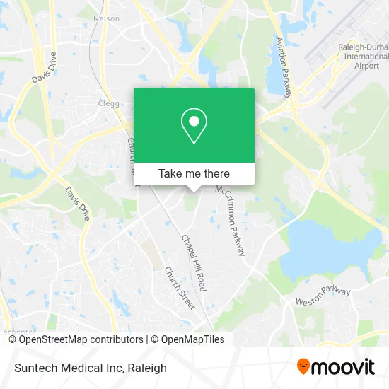 Suntech Medical Inc map