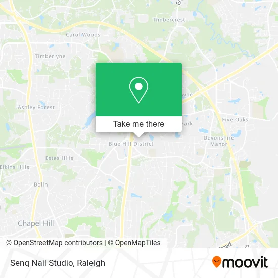 Senq Nail Studio map