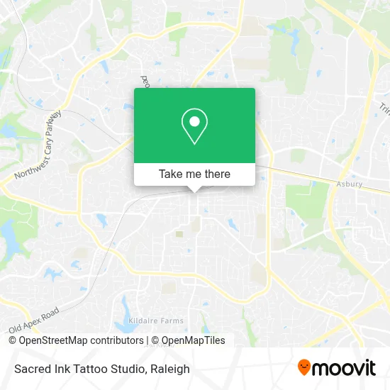 Sacred Ink Tattoo Studio map