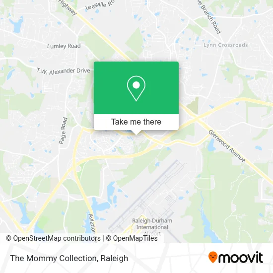 The Mommy Collection map