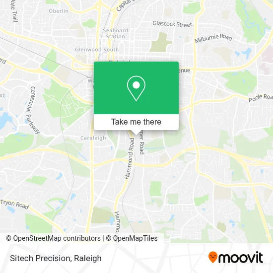 Sitech Precision map