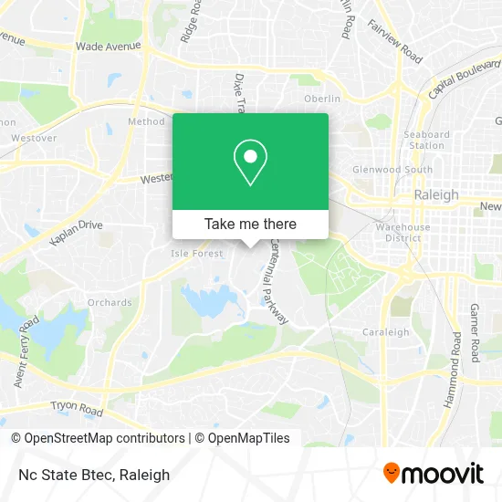 Nc State Btec map