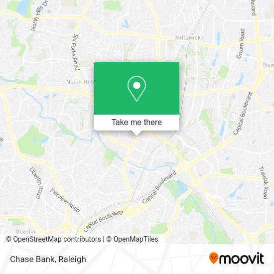 Chase Bank map