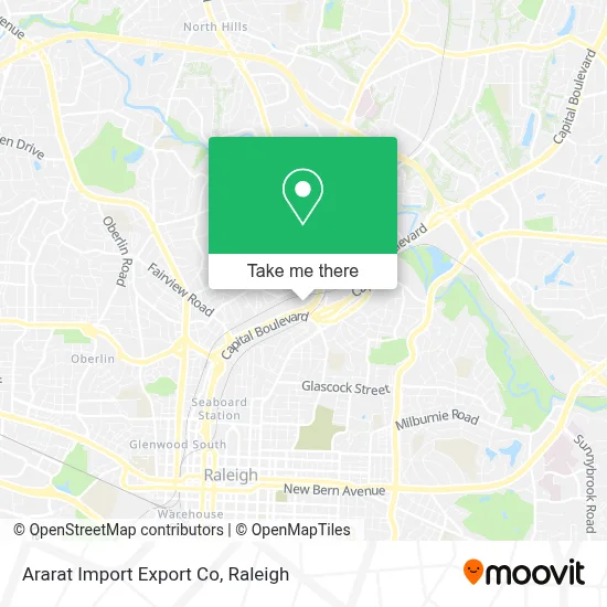 Ararat Import Export Co map