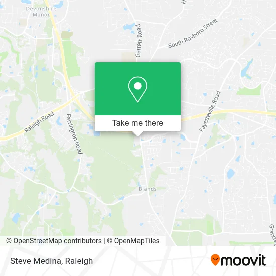 Steve Medina map