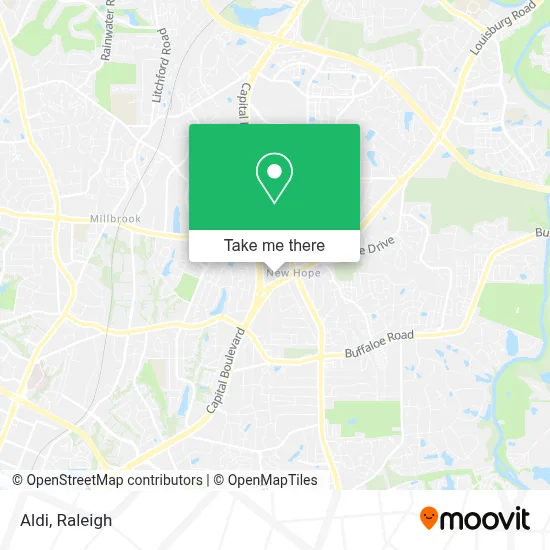 Aldi map