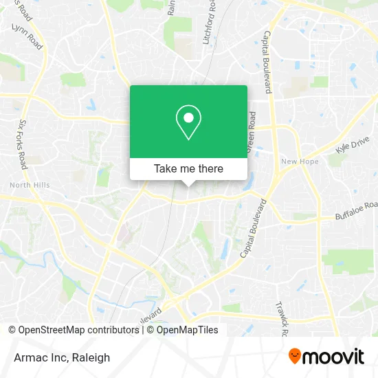 Armac Inc map