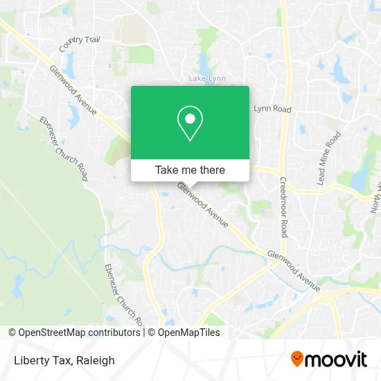 Liberty Tax map