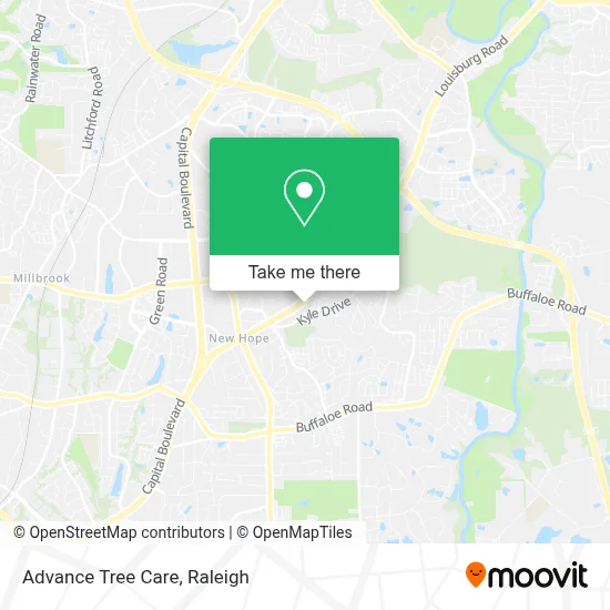 Advance Tree Care map