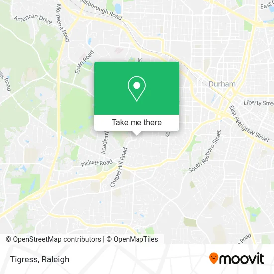 Tigress map