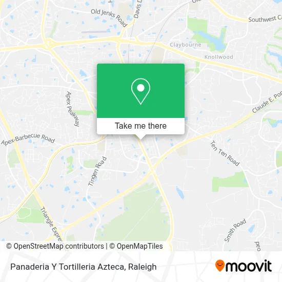 Panaderia Y Tortilleria Azteca map