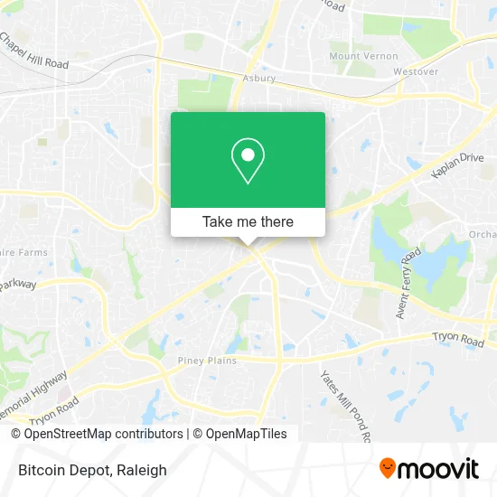 Bitcoin Depot map