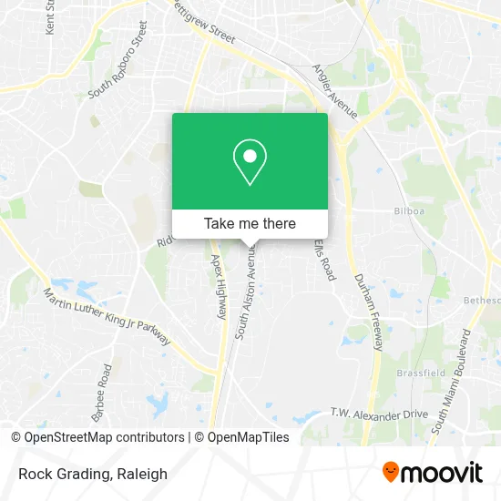 Rock Grading map