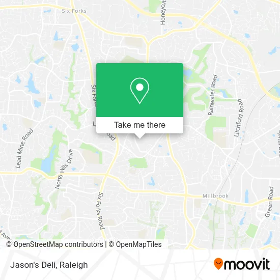 Jason's Deli map