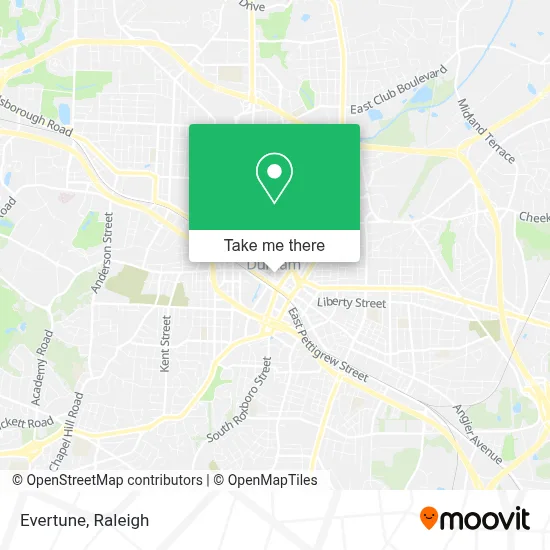 Evertune map