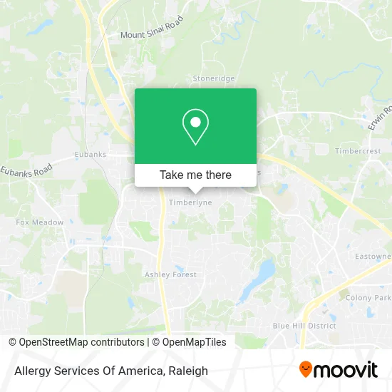 Allergy Services Of America map