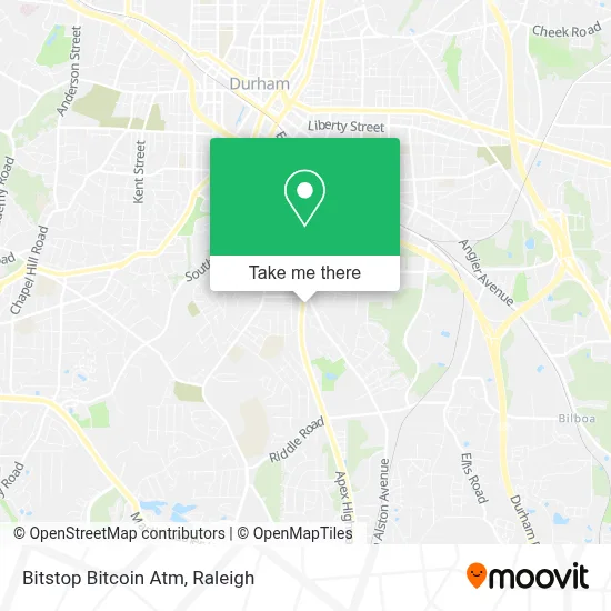 Bitstop Bitcoin Atm map