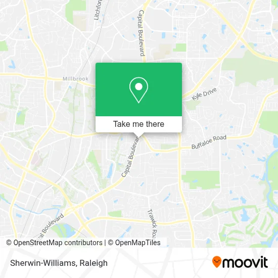 Sherwin-Williams map