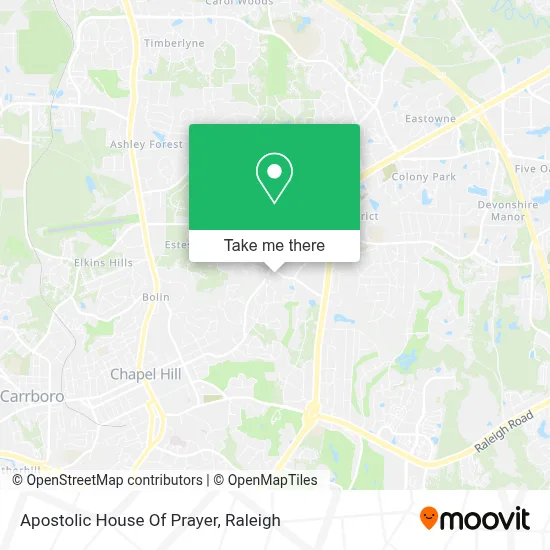 Apostolic House Of Prayer map