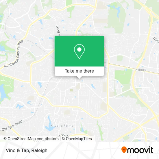 Vino & Tap map