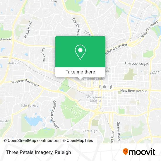 Three Petals Imagery map