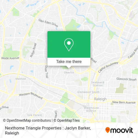 Nexthome Triangle Properties : Jaclyn Barker map