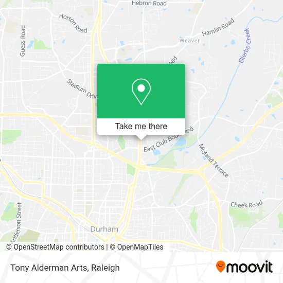 Tony Alderman Arts map