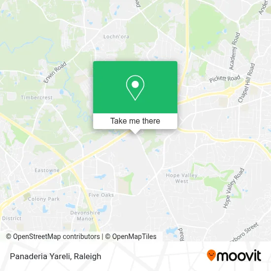 Panaderia Yareli map