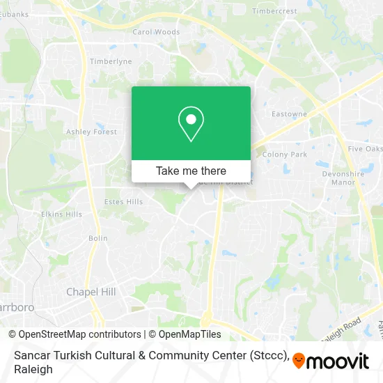 Sancar Turkish Cultural & Community Center (Stccc) map